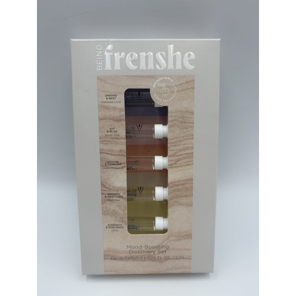 Being Frenshe Fragrance Mood-Boosting Discovery Gift Set, 5 x 0.06 fl oz